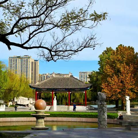 邢台出见了气象奇观——“阴阳天”