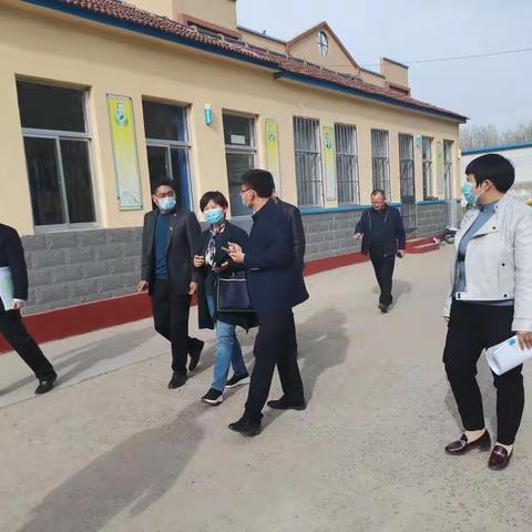 督导检查促提升，安全防疫护平安--高里街道桥西小学迎接市教育局督导检查