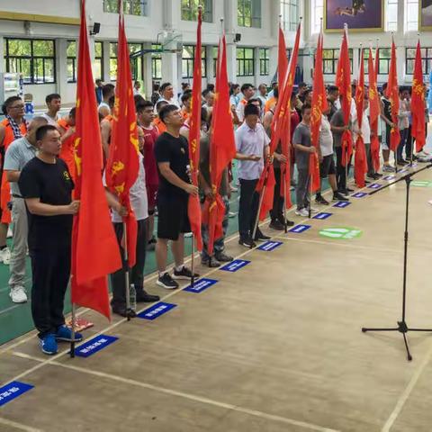 弋江区基干民兵首届强军杯篮球赛闭幕式