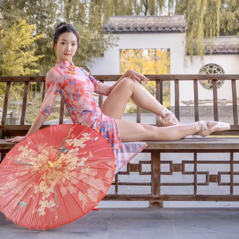 人像拍摄练习3（芊芊·园博园·芭蕾）