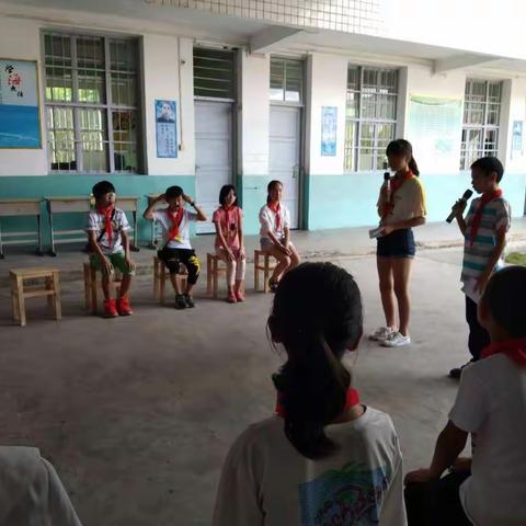 东中小学“好习惯受益终身”主题队会掠影