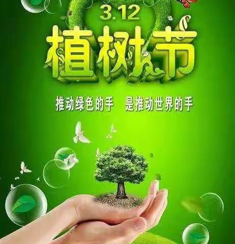 植树节！种下希望，收获未来！争做＂环保护绿小卫士＂