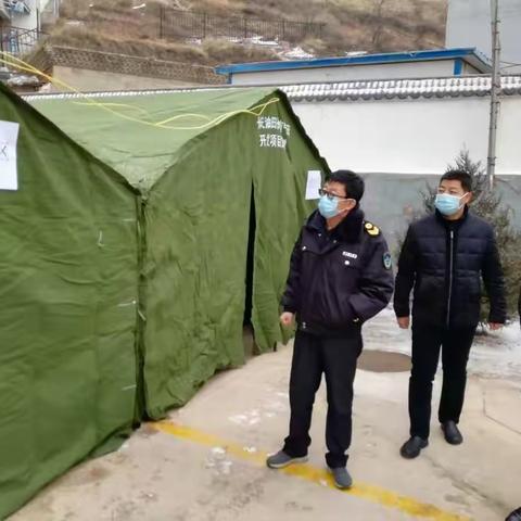 志丹县卫生计生综合监督执法大队开展疫情防护检查