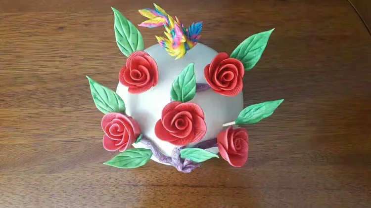 牡丹花工艺品