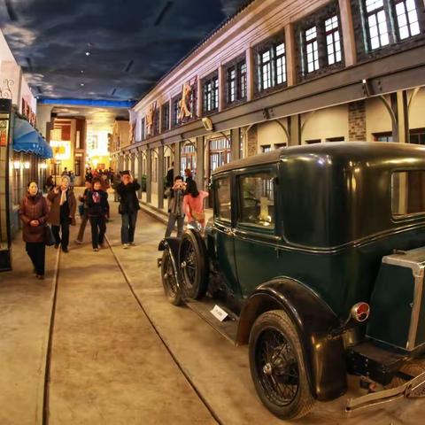 鱼眼看南博民国馆 观老南京城市风貌