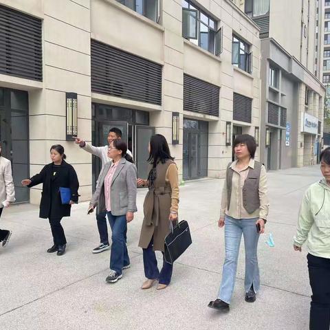 未央区民政局到浐灞移交社区检查社区办公用房装修进度