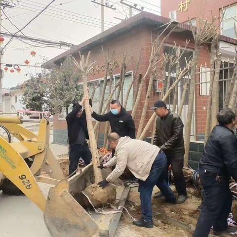 “关爱自然，奉献绿色”植树活动