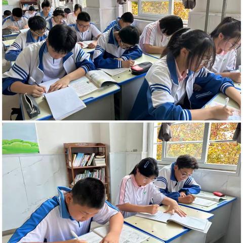 美丽校园，我们呵护 ——濮阳市油田五中八年级三班开展护校活动