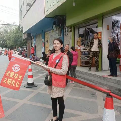 美丽瞬间，感恩有您，——田阳区第六小学家委会，记五（3）班家长护卫队