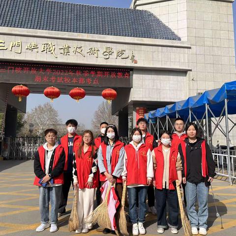 学习雷锋，志愿我行｜食品园林学院开展文明交通志愿服务活动