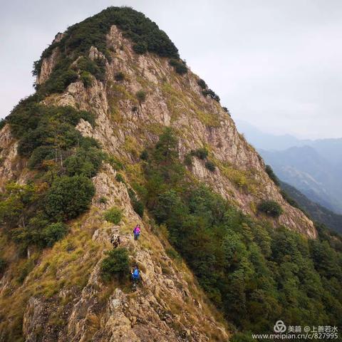 兰溪三峰山登山