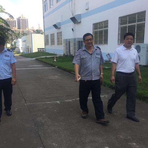 海口综保区园管局开展环境卫生随机抽查暨中秋节前安全生产检查