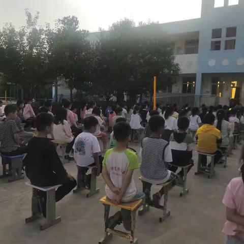 杨楼镇刘圪垱小学第二周周工作总结