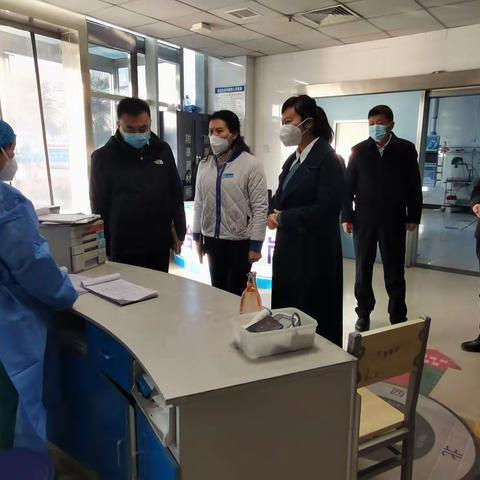 【淇医之声】副县长郭璐璐到我院调研指导疫情防控及医疗救治工作