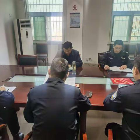 王宪亮同志参加森警大队党支部11月份主题党日活动