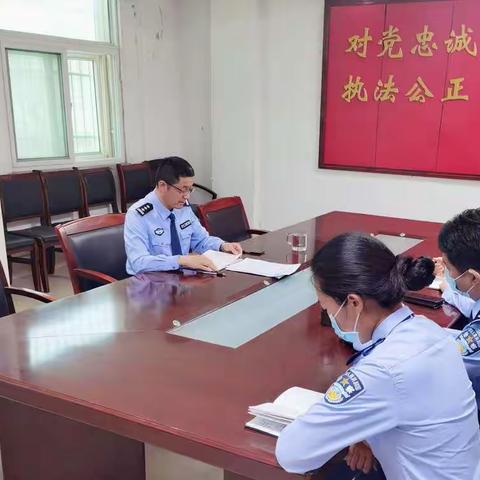 森警大队传达落实全区公安重点工作项目推进会会议精神