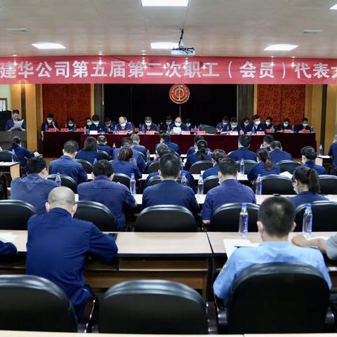 湖南兵器建华精密仪器有限公司第五届第二次职工（会员）代表大会胜利召开