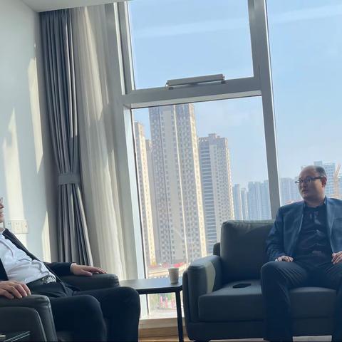 交投集团领导走访保理、租赁公司进行调研座谈