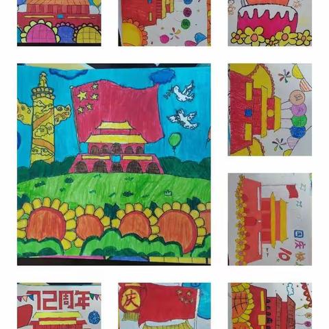 城关一小一年级（7）班——点点星光皆是你，多彩十月。