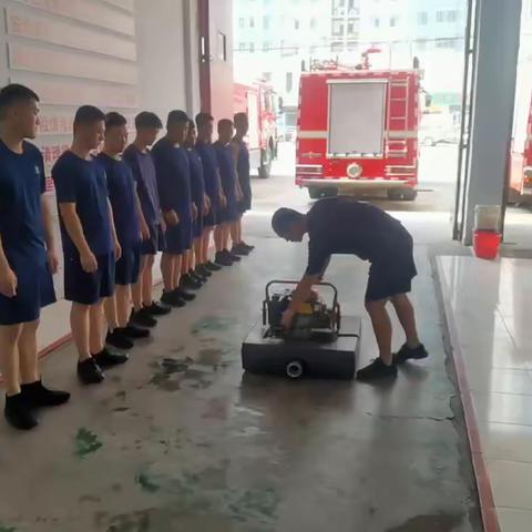 兴安消防救援站七月份第四周工作简报