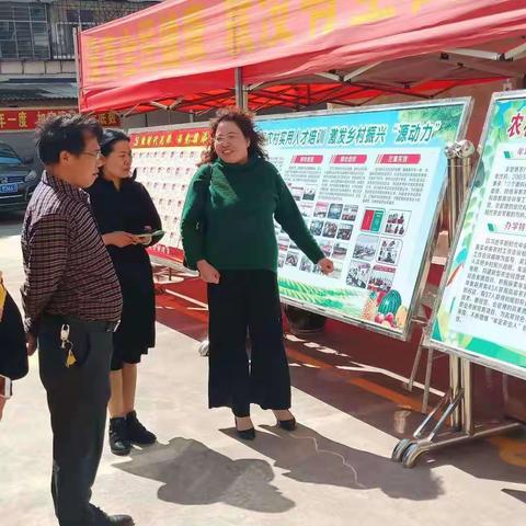 省州农广校领导到我县调研指导工作