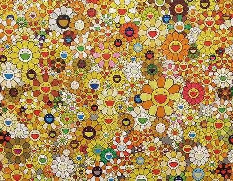 村上隆的涂涂花花