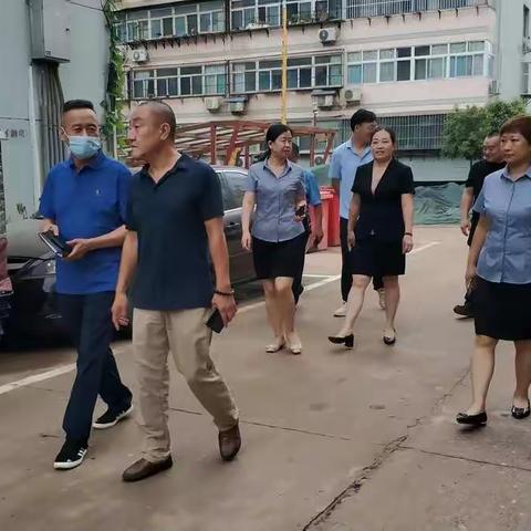 市社安全维稳处到盈恒棉业丰银佳苑检查安全和防汛工作