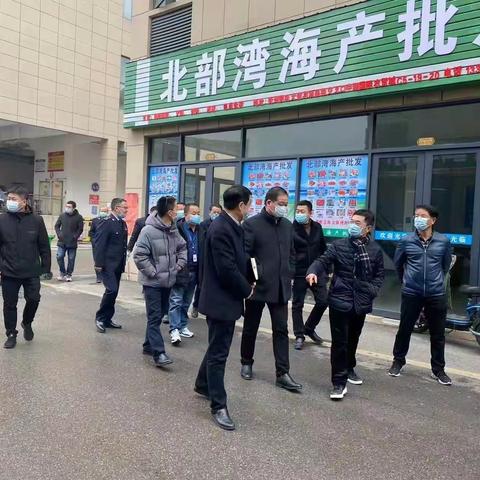 黄智迅副市长到高新区开展疫情防控调研