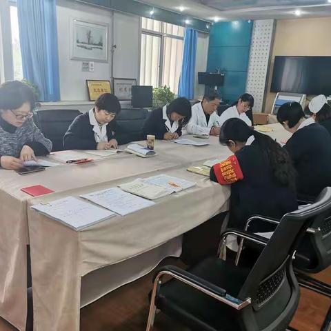 灞桥区中医医院党支部开展“不忘初心、牢记使命”主题教育专题党课活动