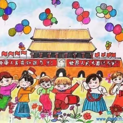 宁陵县第三实验小学附属幼儿园大一班主题活动《祖国妈妈生日快乐》