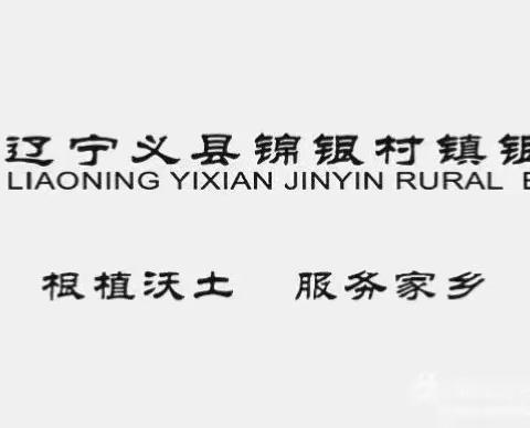 辽宁义县锦银村镇银行开展人民币图样使用宣传活动