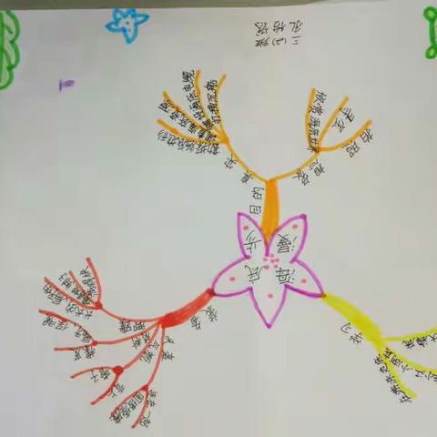 《海底漫步》思维导图展示