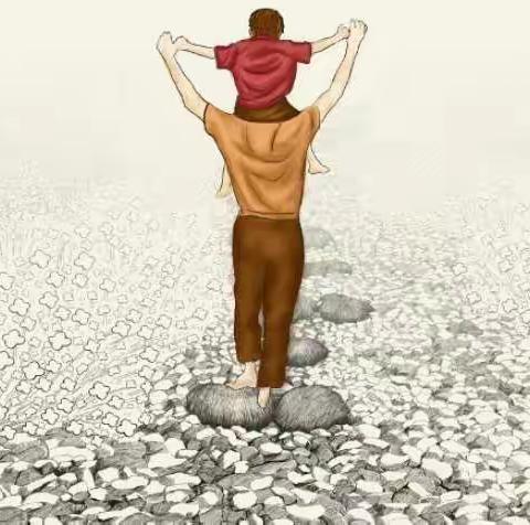 超人老爸，伴我长大。