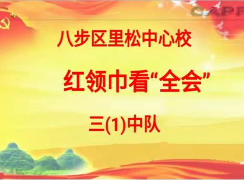 红领巾看“全会”  童心看中国