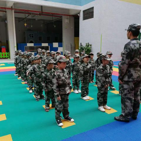 新星幼儿园大班——爱国主义教育周军训活动精彩回顾（3）