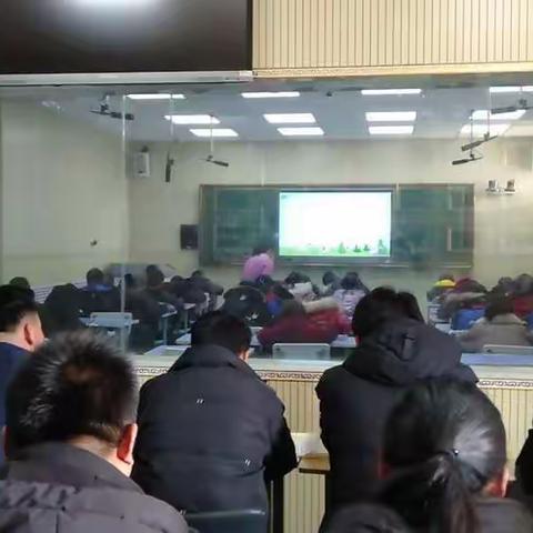 以研促教 共同成长 - 陈家集学区语数教研日活动