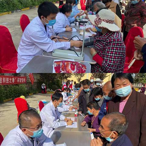 民盟鄠邑区工委开展服务百姓健康义诊活动