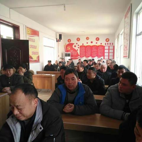 深入贯彻四项基础制度  许由街道谷徐王社区支部召开三月“党建主题日活动”