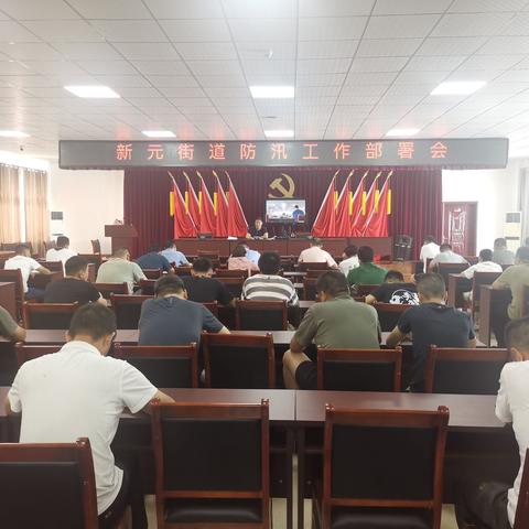 新元街道扎实开展防汛防涝工作，确保辖区群众生命财产安全