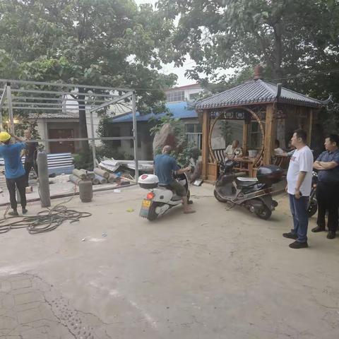 新元街道：发挥社区支部书记先锋作用 带头开展房屋安全隐患整治