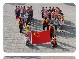 西卓宿学校开展喜迎国庆“我和国旗合个影”主题活动。