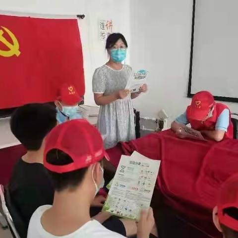 霁虹街道办事处兴华北社区垃圾分类宣传活动