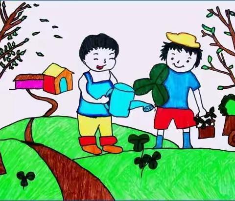 “树”你最美，緑动春天～雁塔吉的堡国风世家幼儿园植树节活动集锦