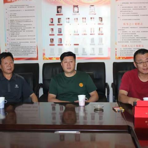 海港区爱国拥军联合会领导拜访江苏商会