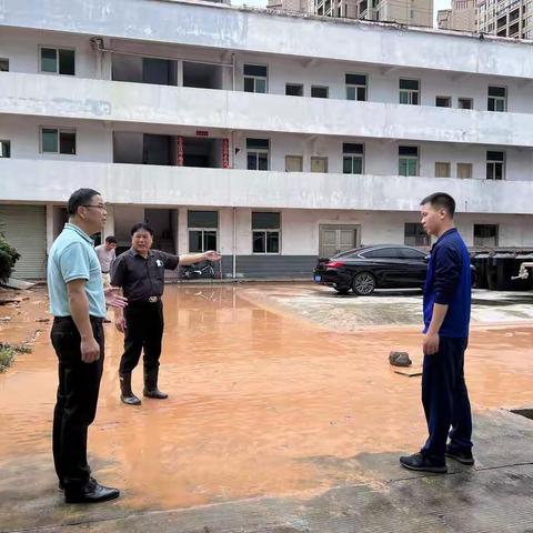 企业有困难，政府来帮忙——县工信局联合消防大队为受灾企业解难题