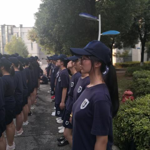 K1910班的军训-首日