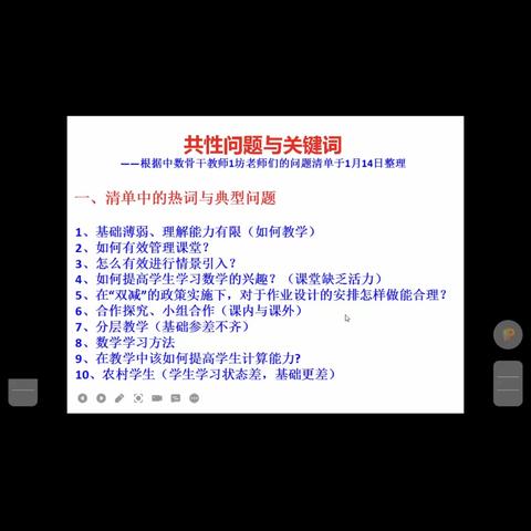 海南省中学数学骨干教师1坊第二次腾讯会议