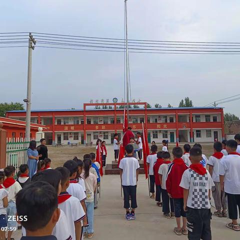 【能力作风建设年】以梦为马，不忘初心——大刘庄小学开学典礼