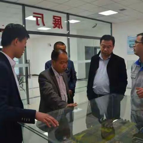 渭南市合阳县城建局相关领导莅临我公司参观学习