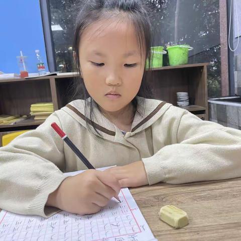 山水校区——硬笔启蒙班 林如涵